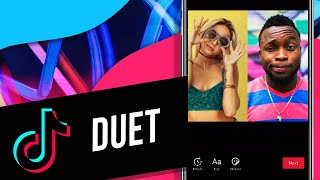 How to Easily Do a Duet on TikTok  How to Duet Someone on TikTok [upl. by Bob]