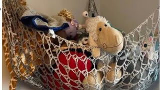 How to crochet a toy hammock [upl. by Dredi306]