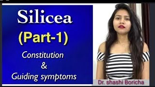 SILICEA  HOMEOPATHIC MEDICINE USES amp SYMPTOMS [upl. by Attekram]