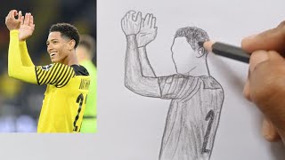 Drawing Jude Bellinghams Iconic Celebration [upl. by Carolynn]