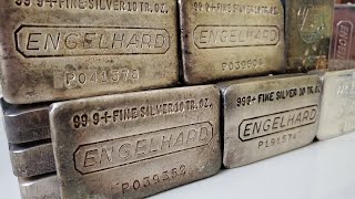 TOP 3 Affordable Engelhard 10 Ounce Silver Bars [upl. by Targett943]