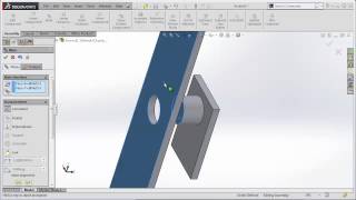 Solidworks Rotary Motor Animation [upl. by Esbensen]