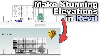 How to Make Stunning Elevations in Revit [upl. by Norreg452]