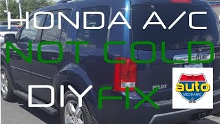 Honda Pilot AC not working  Common AC Relay replacement FIX [upl. by Auoz]