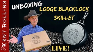 Unboxing the Lodge Blacklock Cast Iron Skillet [upl. by Lebezej279]