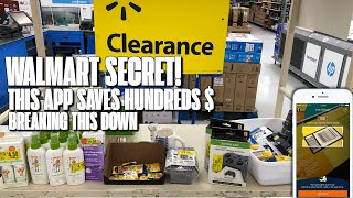 How To Find Walmart HIDDEN Clearance USING The App [upl. by Elexa]