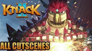 KNACK 2  Game Movie  All Cutscenes [upl. by Queen]