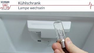 Kühlschrank  Lampe wechseln [upl. by Enialb]