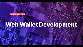 VinDAX Cloud  Overview of Web Wallet [upl. by Aikkin3]