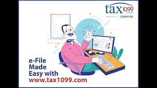 eFile Form 1099 MISC Online With Tax1099com [upl. by Hew226]