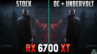 RX 6700 XT Stock vs Overclock  Undervolt Gaming Test Comparison [upl. by Cele382]