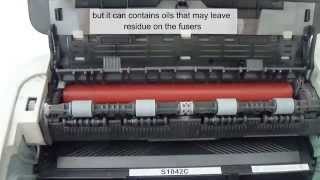 How to Clean a Samsung Printer Fuser [upl. by Ecnedurp]