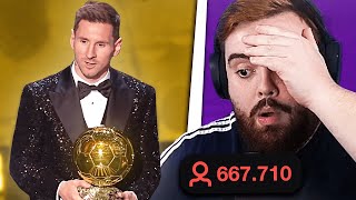 LEO MESSI GANA SU SÉPTIMO BALÓN DE ORO [upl. by Adler875]