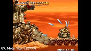 100 Random Neo Geo games In 10 Minutes [upl. by Ava]