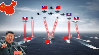 Sea War Begins Philippines and Taiwan Destroy Chinese Aircraft Carrier on Border  Arma 3 Milsim [upl. by Airasor]