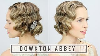 1920s Finger Wave Updo [upl. by Frydman]