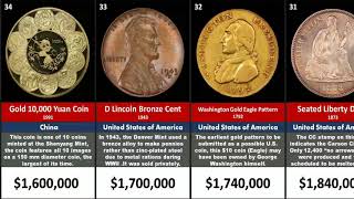 List of Most Expensive coins in History [upl. by Uchish878]