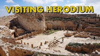 VISITING HERODIUM  Ruins of King Herods Palace in Israel [upl. by Willa36]