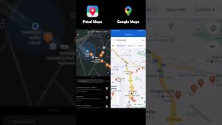 Petal Maps VS Google Maps [upl. by Wilma]