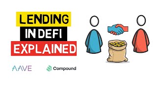 Lending And Borrowing In DEFI Explained  Aave Compound [upl. by Karoly]