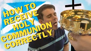 Holy Communion Etiquette  How do you recieve Communion properly [upl. by Cown]