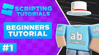 How To Script On Roblox  Episode 1 Properties [upl. by Miranda]