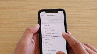 iPhone 11 Pro How to Enable  Disable Accessibility Shortcuts Item [upl. by Rema]