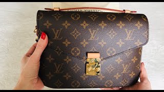 LV Pochette Métis Wear amp Tear Update  Storage Tips [upl. by Aiotal]