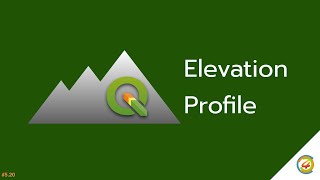 QGIS Tutorial How to create Elevation Profile in QGIS EN [upl. by Yvette]