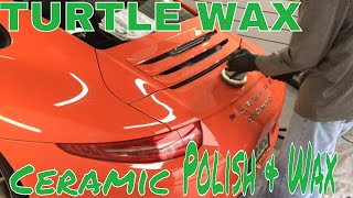 Turtle Wax Hybrid Solutions Ceramic POLISH amp WAX [upl. by Aical]