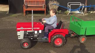 Farm Life  Another day on the farm  Toylander Massey Ferguson 135 [upl. by Bonnell]