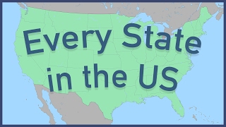 Every State in the US [upl. by Annaik]