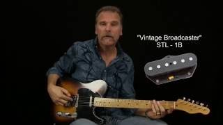 Seymour Duncan Broadcaster amp Vintage 54 Pickup Review [upl. by Etteyafal]