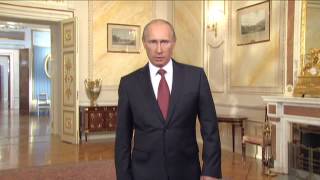 Vladimir Putin speaking English for the Bureau of International Expositions [upl. by Broderic656]