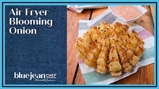 Air Fryer Blooming Onion  Blue Jean Chef [upl. by Socha]