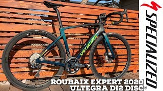 Bike Review Specialized Roubaix Expert 2020  Ultegra Di2 DISC [upl. by Pompei]