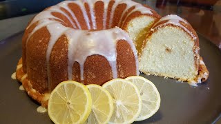 How to make a Lemon Pound Cake from scratch [upl. by Jonathon]