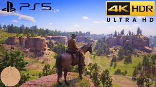 Red Dead Redemption 2  PS5 HDR 4K Gameplay 2160P RDR2 PS5 Pt2 [upl. by Adranoel9]