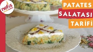 Muhteşem Patates Salatası  Salata Tarifi  Nefis Yemek Tarifleri [upl. by Harrow]