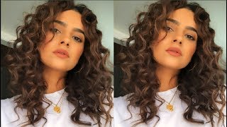 RINGLET CURLS TUTORIAL Preet Aujla [upl. by Norra771]