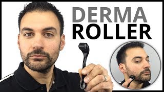 Derma Roller  Patchy Beard Growth Solution [upl. by Krahmer555]