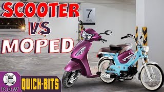 Scooters Vs Mopeds [upl. by Strader757]