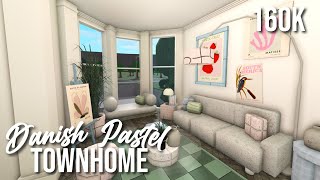 ROBLOX  Welcome to Bloxburg Danish Pastel Townhome [upl. by Nuj]