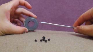 How to Magnetize amp Demagnetize a Screwdriver using a Speaker Magnet [upl. by Purvis]