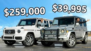 2020 MercedesAMG G63 vs The Cheapest AMG GClass You Can Buy [upl. by Boles100]