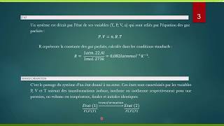 COURS THERMOCHIMIE partie 1 [upl. by Gurias]