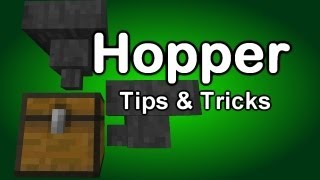 Minecraft Hopper Tutorial Part 1 [upl. by Aleit160]