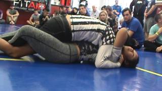 Cora Sek vs CJ Dominguez  Jiu Jitsu Kumite 13 [upl. by Attenohs]