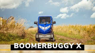 Fully Enclosed Mobility Scooter  Daymak Boomerbuggy X [upl. by Nesyla]