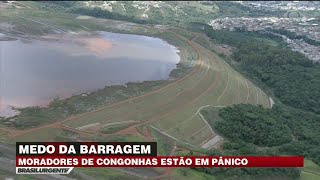 MG Cidade de Congonhas é ameaçada por barragem [upl. by Oleusnoc]